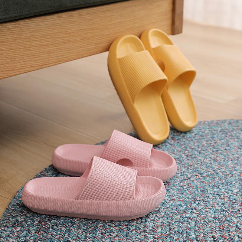 Premium Thick Platform Slippers for Women - Soft EVA Indoor Slides
