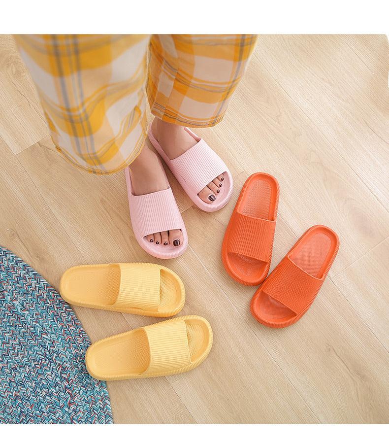 Premium Thick Platform Slippers for Women - Soft EVA Indoor Slides