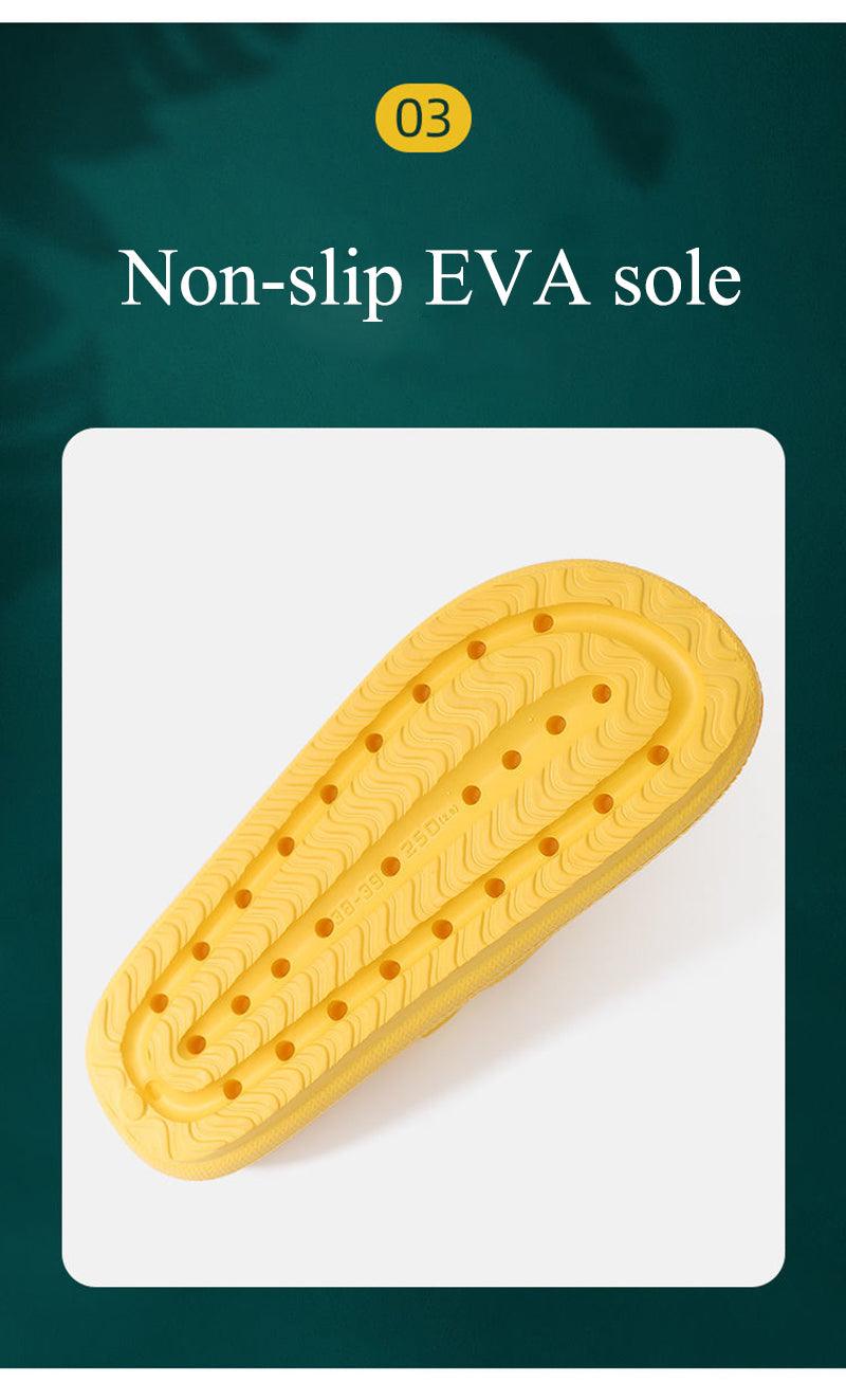 Premium Thick Platform Slippers for Women - Soft EVA Indoor Slides