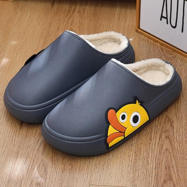 Cozy Thick Platform Winter Slippers for Women