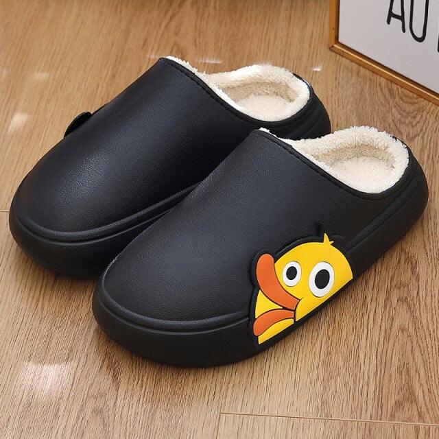 Cozy Thick Platform Winter Slippers for Women