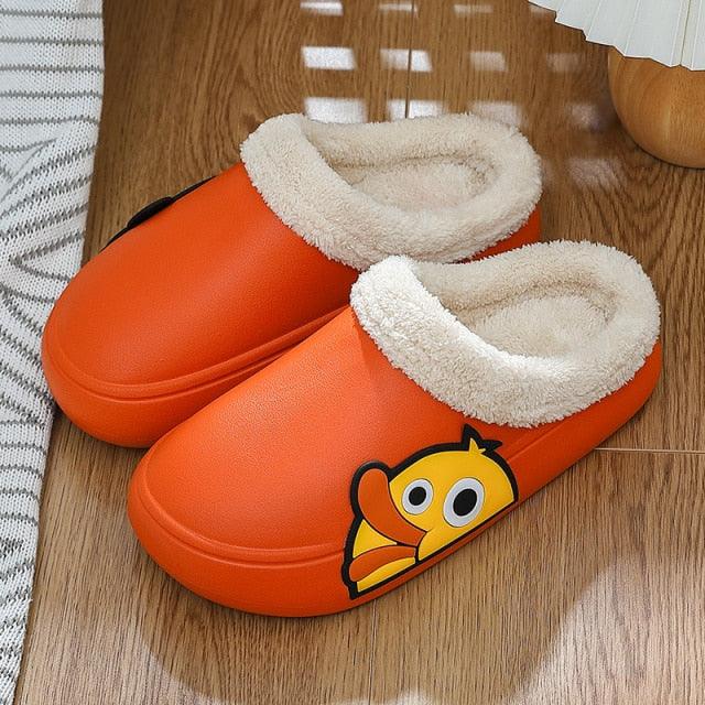 Cozy Thick Platform Winter Slippers for Women