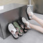 Thick soled toe sandals women's genuine leather sponge cake wedge heel hollowed out hole shoes flat bottomed women's shoes - Korvel
