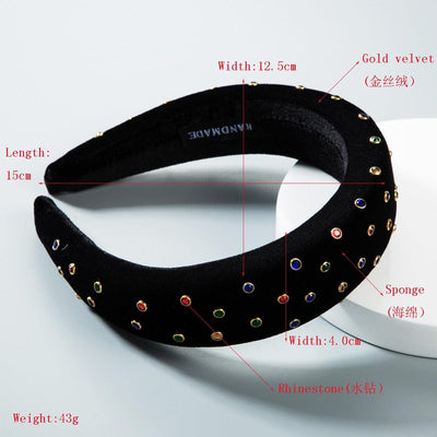 Elegant Padded Headbands for Women - Fashionable Hair Accessories