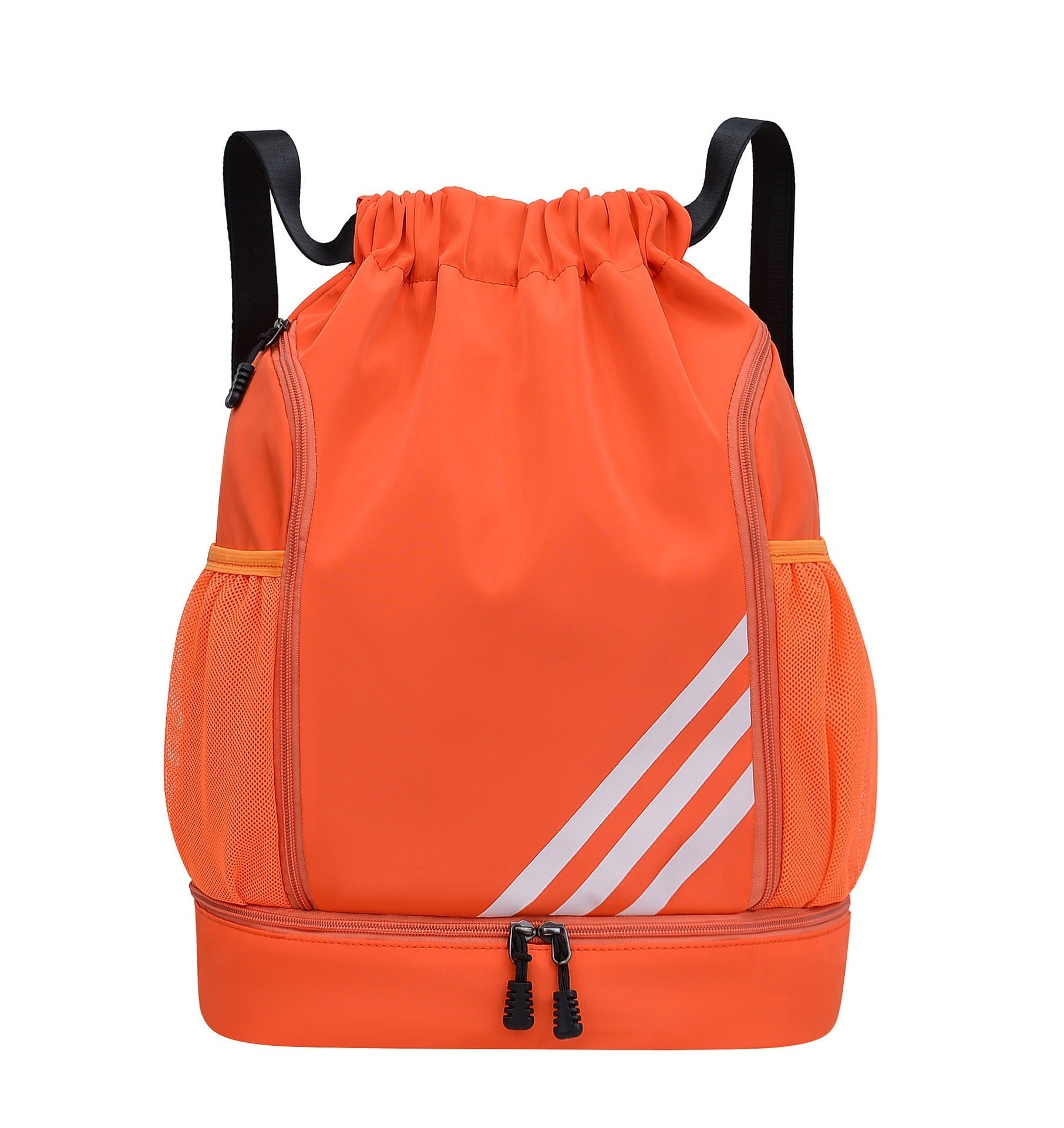 Thickened backpack, large capacity, ultra-light dry and wet separation sports swimming bag, drawstring training backpack - Korvel