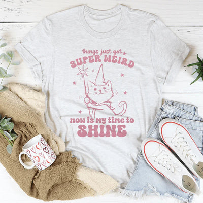 Camiseta Things Just Got Super Weird