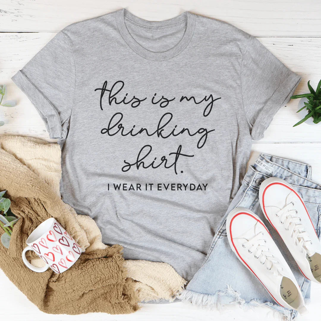 This Is My Drinking Shirt Tee