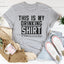 This Is My Drinking Shirt Tee