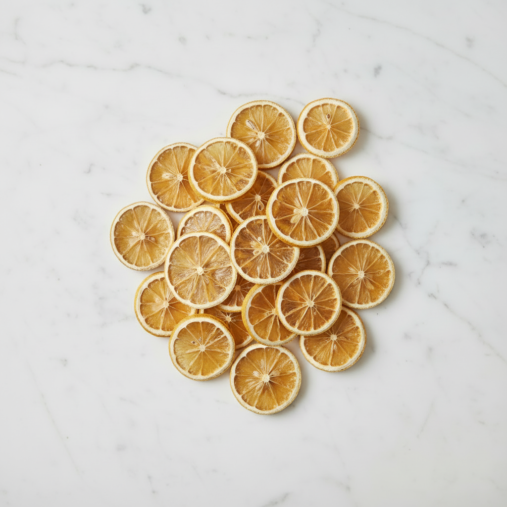 Tranches de citron séchées premium d'Italie