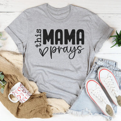 Esta camiseta de mamá reza