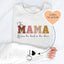 This Mama Wears Her Heart on Her Sleeve Custom Sweatshirt