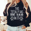 Esta sudadera tiene pelo de perro