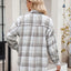 Thousand bird plaid button down flannel shirt - Korvel