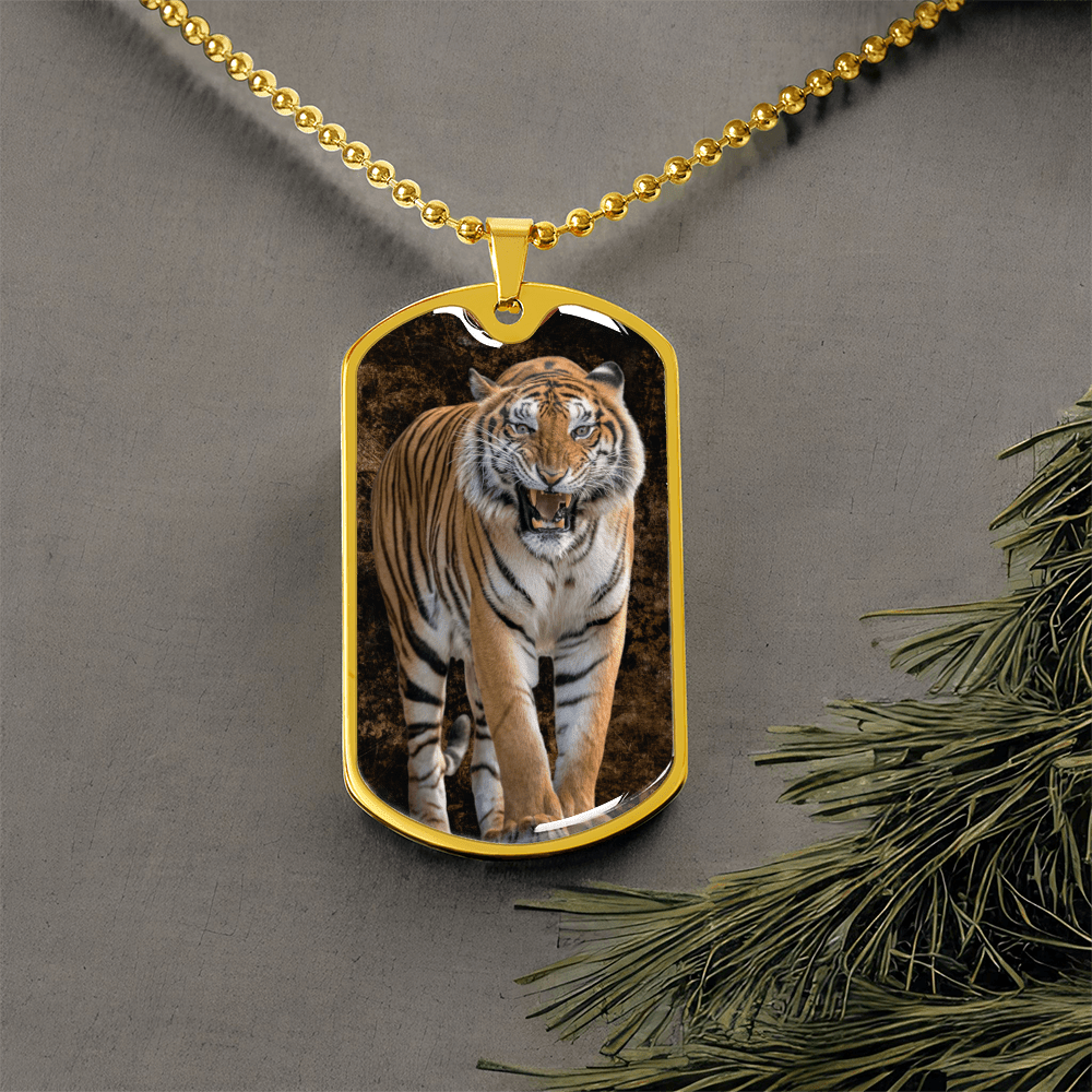 Majestic Tiger Pendant Necklace - Korvel