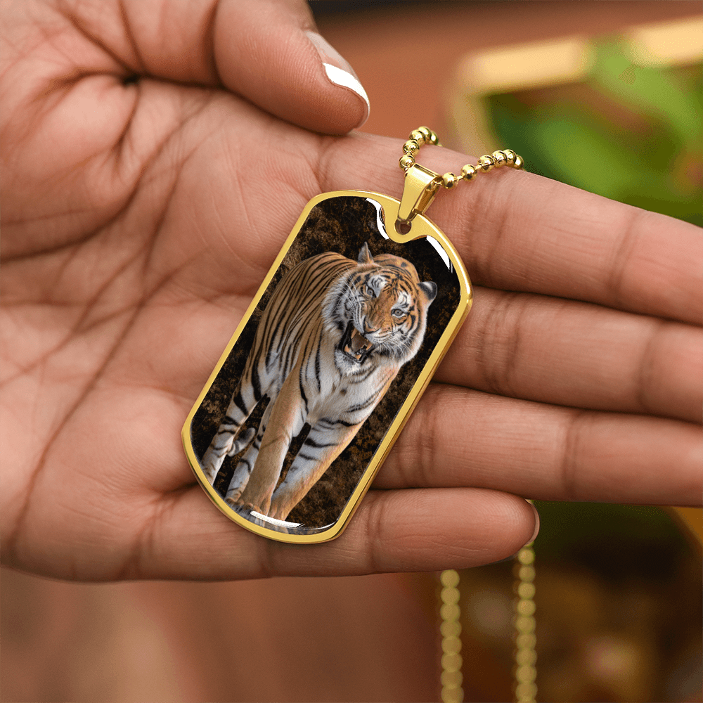 Majestic Tiger Pendant Necklace - Korvel