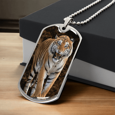 Majestic Tiger Pendant Necklace - Korvel
