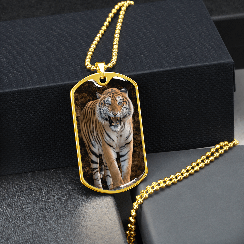 Majestic Tiger Pendant Necklace - Korvel