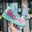 Three ball, third-generation purple MB.03 men's and women's indoor and outdoor shock-absorbing and anti slip basketball shoes - Korvel