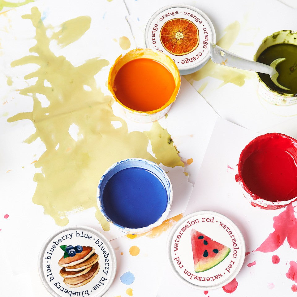 Long Lasting Non-Toxic Finger Paint for Young Artists