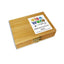 Watercolor Travel Set with Bamboo Case and Brushes