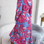 Tied Button Up Long Sleeve Dress - Korvel