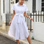 Vestido Camisero con Botones y Cinta