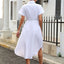 Vestido Camisero con Botones y Cinta