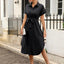 Vestido Camisero con Botones y Cinta