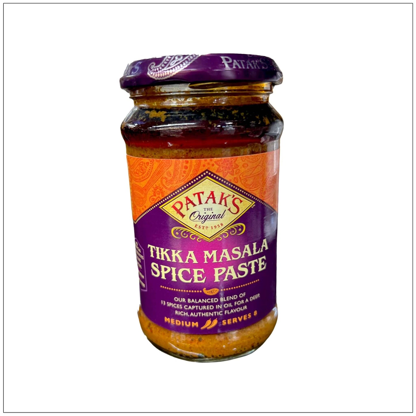 Pâte à marinade épicée Tikka Masala douce