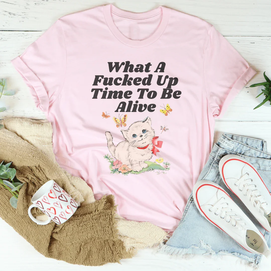 Camiseta "Es hora de estar vivo"