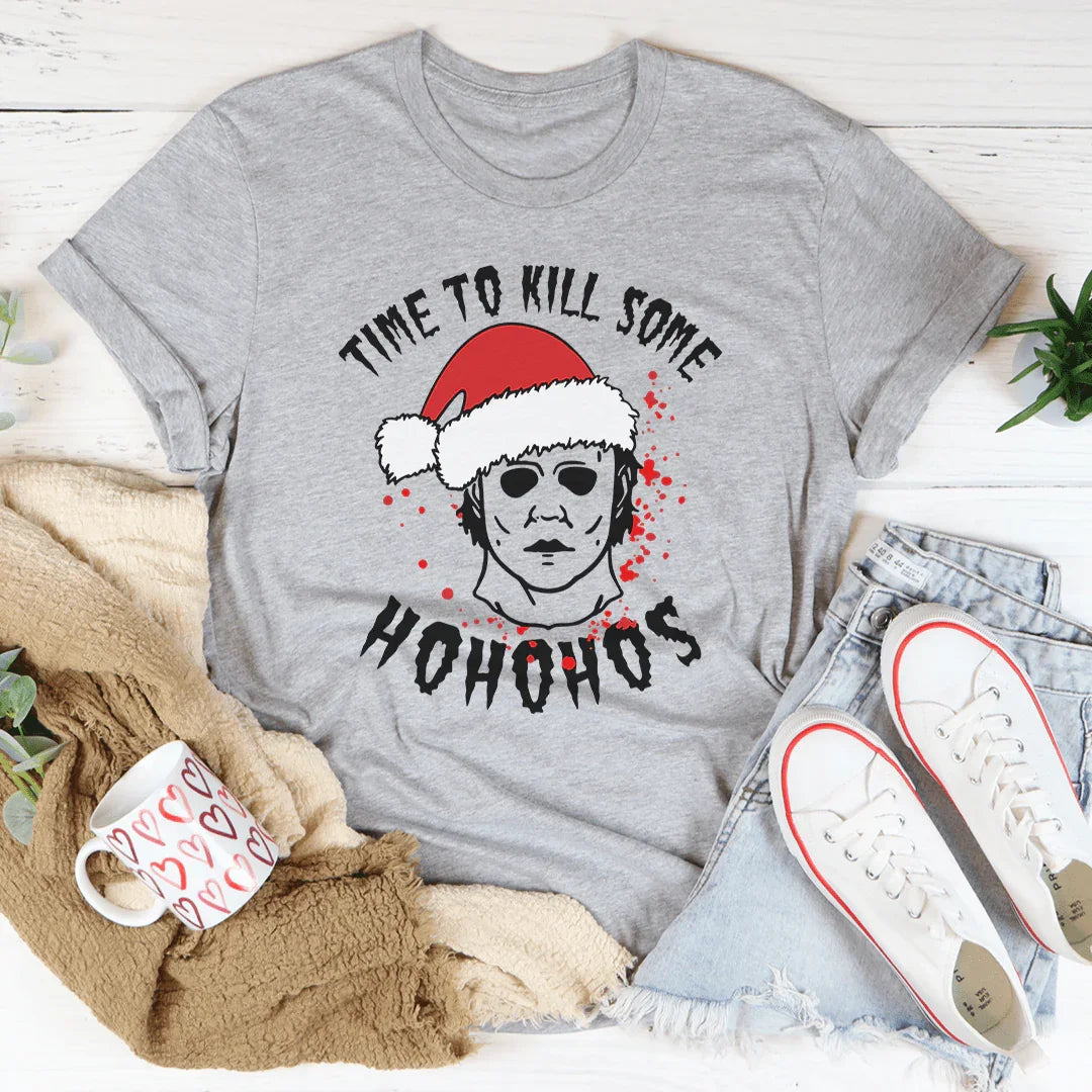 Es hora de matar algunos Ho Ho Hos Tee