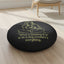 Coussin de sol rond tufté Tiny Creature