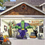 Banner de puerta de garaje Halloween Bosque Nebuloso