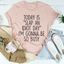 Today Is Slap An Idiot Day Tee