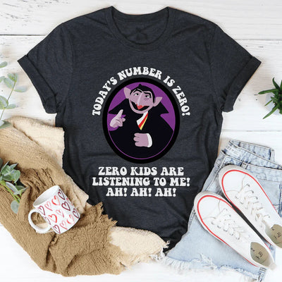 El número de hoy es Zero Tee