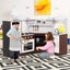 Jeu de cuisine pour tout-petits avec machine à glace et four à micro-ondes