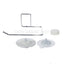 Premium Suction Cup Toilet Paper Holder - No Drill Installation for Bathroom & Kitchen - Korvel