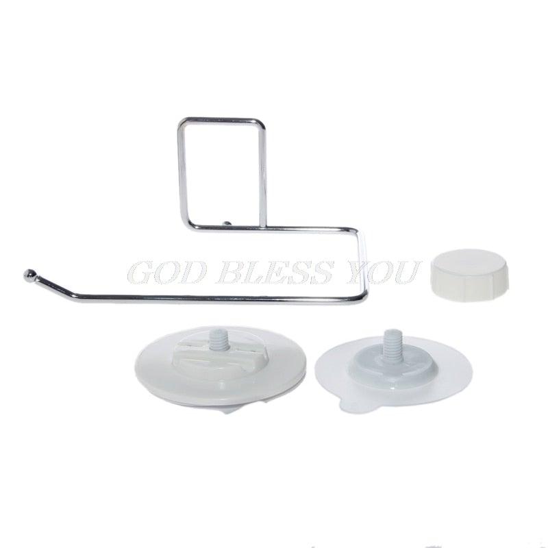 Premium Suction Cup Toilet Paper Holder - No Drill Installation for Bathroom & Kitchen - Korvel