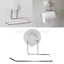 Premium Suction Cup Toilet Paper Holder - No Drill Installation for Bathroom & Kitchen - Korvel