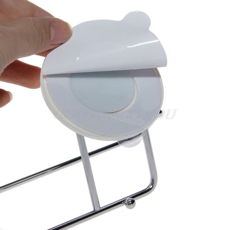 Premium Suction Cup Toilet Paper Holder - No Drill Installation for Bathroom & Kitchen - Korvel