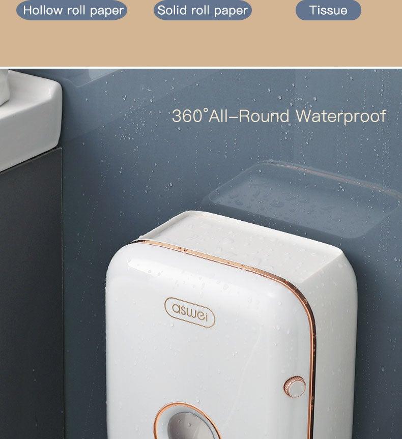 Soporte de Papel Higiénico de Pared Premium con Estante