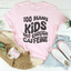 Camiseta "Demasiados niños, no suficiente cafeína"