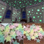 Premium 50pcs 3D Glow In The Dark Star Wall Stickers