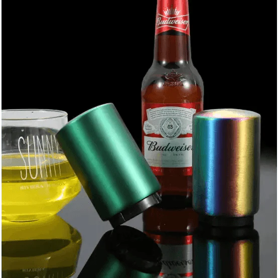 Automatic Stainless Steel Beer Bottle Opener with Magnet