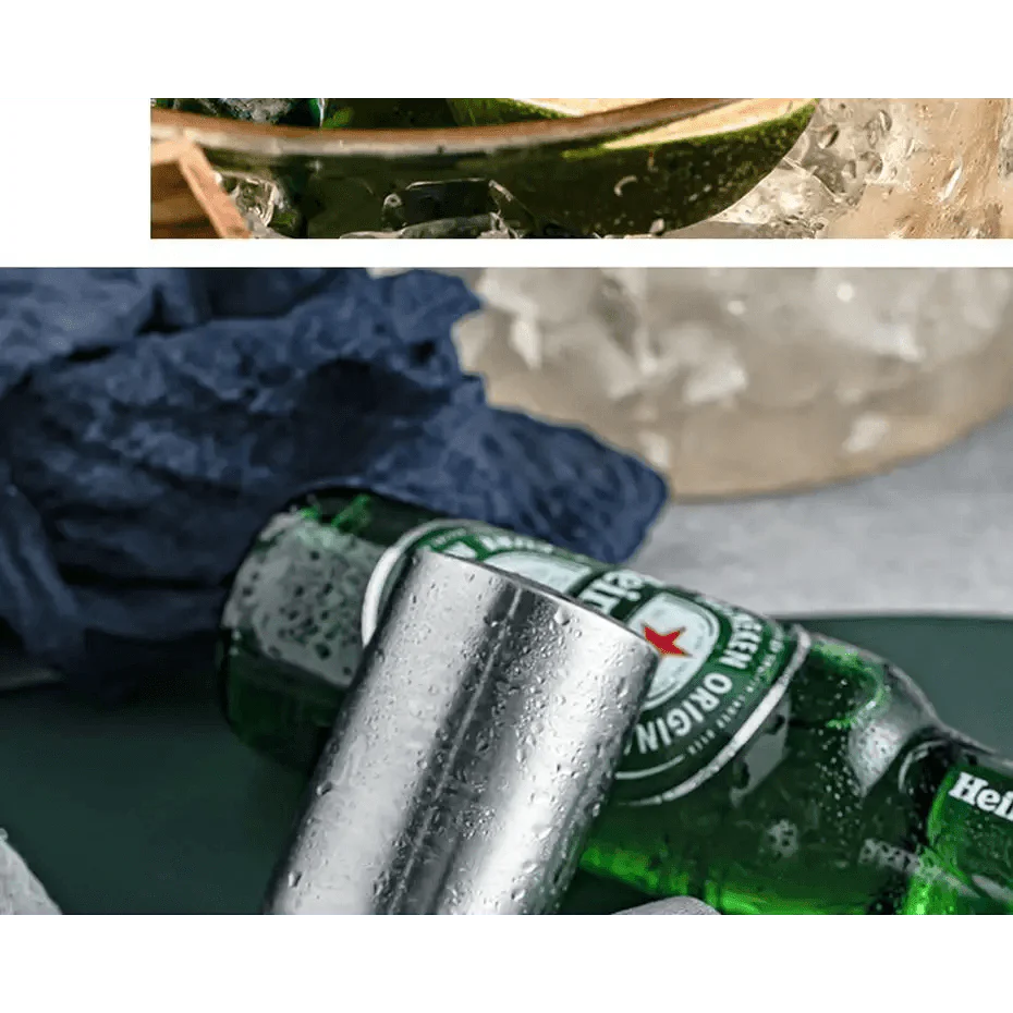 Automatic Stainless Steel Beer Bottle Opener with Magnet