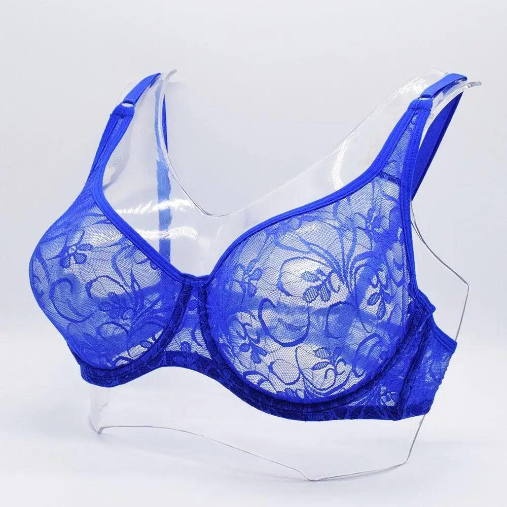 Plus Size Lace Underwired Bralette for Women
