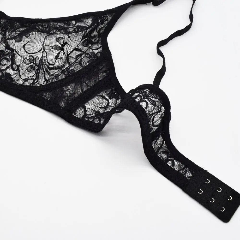 Plus Size Lace Underwired Bralette for Women