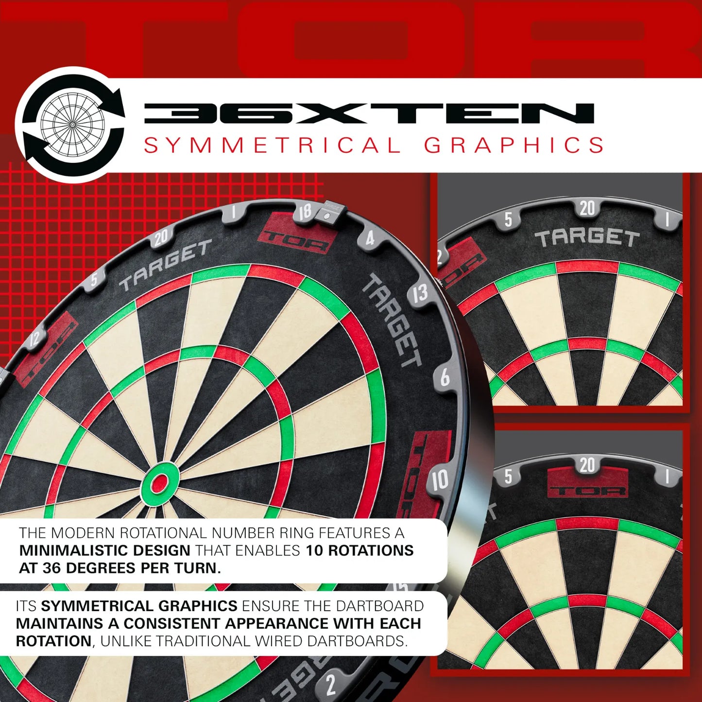 Target 2024 Tor Dartboard - Korvel