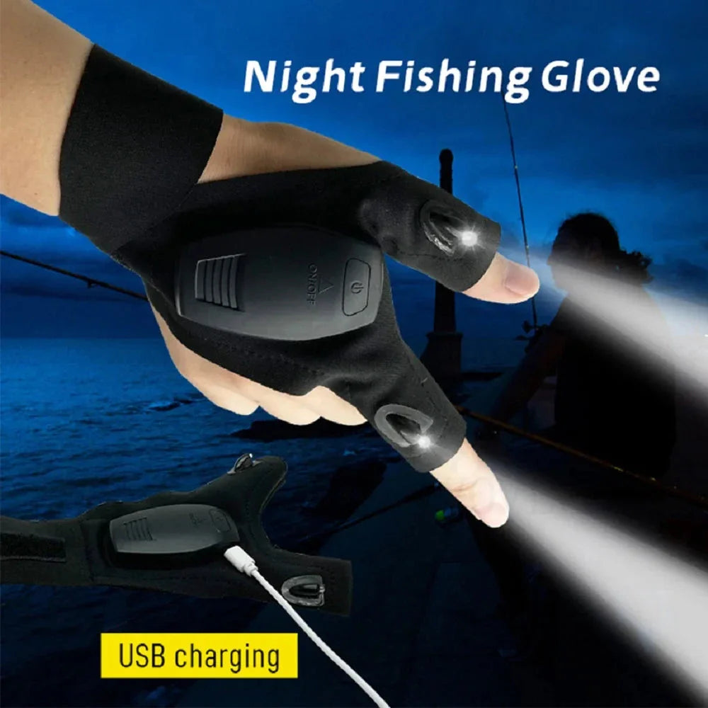 TorchFlex Car Gloves with LED Lighting