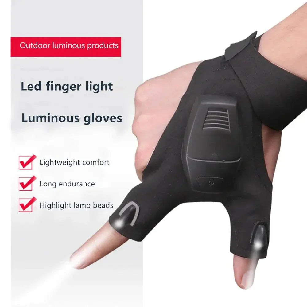 TorchFlex Car Gloves with LED Lighting